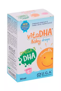 Витамин VitaDHA Baby drops 400 ME д/детей, 30 мл, капли