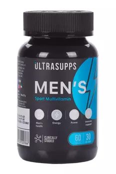 Витаминно-минеральный комплекс ULTRASUPPS д/мужчин, 60 шт