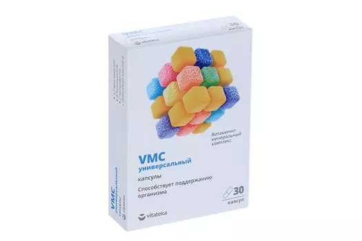 Витаминно-минеральный комплекс VMC универсал, 30 шт, капсулы