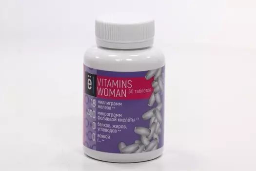 Витаминно-минеральный комплексы Ёбатон vita woman, 60 шт, таблетки