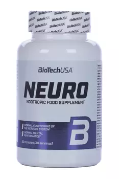 Витамины BioTechUSA д/нервной системы стимулир работу мозга, 60 шт, капсулы