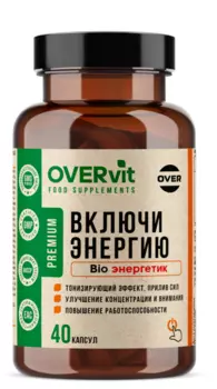 Включи энергию Оveron OVERvit, 40 шт, капсулы
