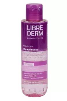 Вода мицеллярная LIBREDERM miceclean sense двухфазная д/лица, 150 мл