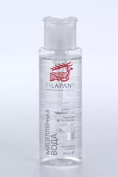 Вода мицеллярная Силапант д/снятия макияжа с пантогематогеном, 200 мл