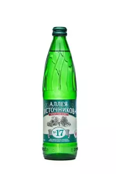 Вода мин Аллея источников №17, 0,5 л, стекло винт