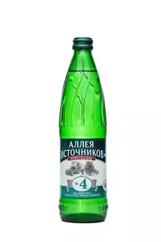 Вода мин Аллея источников Нагутская N4, 0,5 л, стекло винт