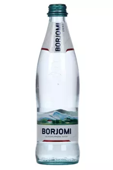 Вода мин Боржоми, 0,5 л, стекло винт