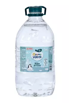 Вода питьевая Фрутоняня дет б/газа, 5 л, пластик