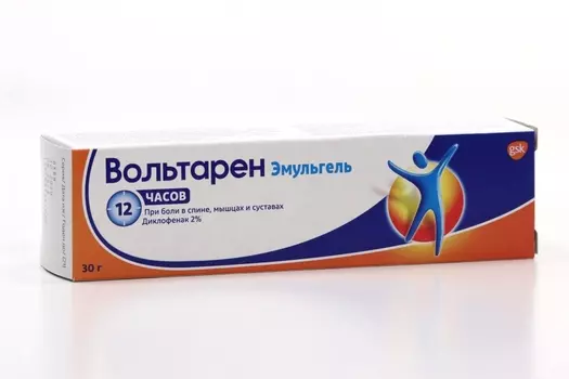 Вольтарен Эмульгель 2%, 30 г, гель для наружного применения