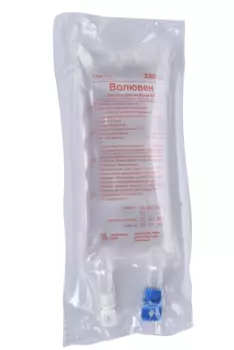 Волювен 6%, 250 мл, 30 шт, раствор для инфузий