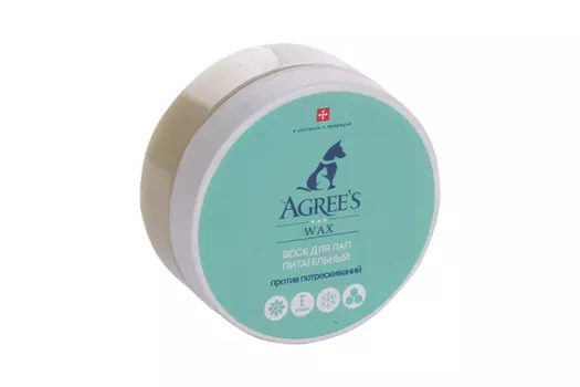 Воск д/лап Agrees for pets WAX с экстрактом календулы 150 мл