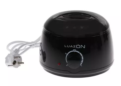 Воскоплав LuazON LVPL-07, баночный, 100 Вт, 400 г, регулировка температуры, 220 В, черный