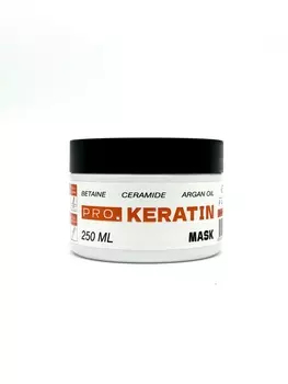 Восстанавливающая маска Parli Cosmetics для поврежденных волос ProKeratin Mask, 250 мл