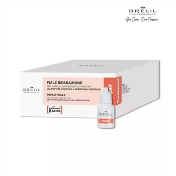 Восстанавливающее средство (лосьон) Brelil professional AMINO TREATMENT д/поврежд волос 7 мл x12