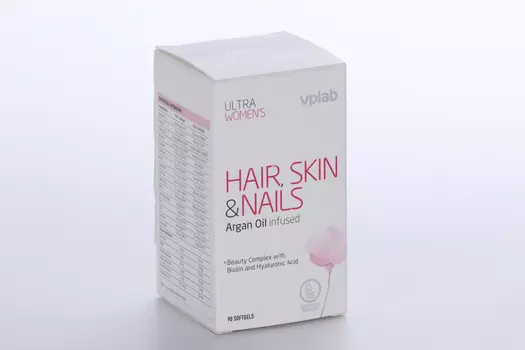 VPLAB Ultra Women`s Hair Skin & Nails, 90 шт, капсулы желатиновые