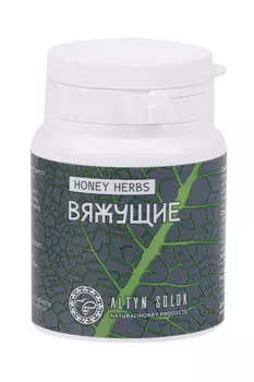 Вяжущие HONEY HERBS, 60 шт, таблетки