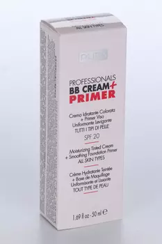 ВВ-крем Pupa Professionals BB-Cream + Primer д/лица №001 Nude 50 мл