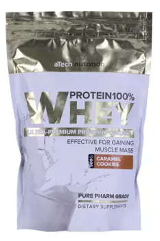 Whey Protein 100% Печенье карамель (SS), 900 г