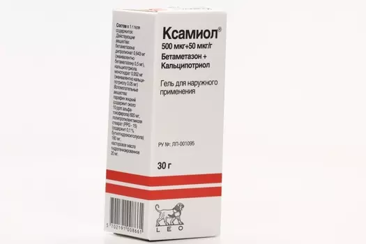 Ксамиол, 30 г, гель для наружного применения