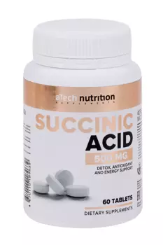 Янтарная кислота aTech Nutrition, 500 мг, 60 шт, таблетки