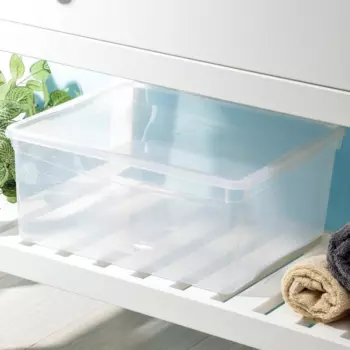 Ящик econova д/хранения прямоугольный Кристалл 18 л