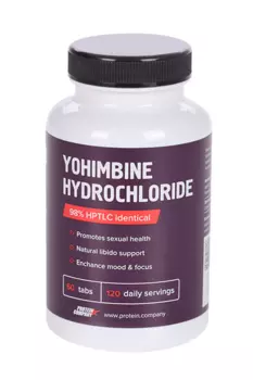 Yohimbe HYDROCHLORIDE PROTEIN.COMPANY, 60 шт, таблетки