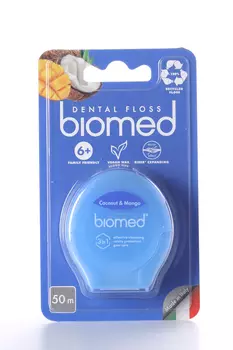 З/нить Biomed DentalFloss Кокос и Манго, 50 м
