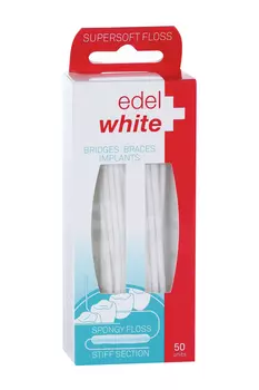 З/нить Edel+White Supersoft Floss, 50 шт