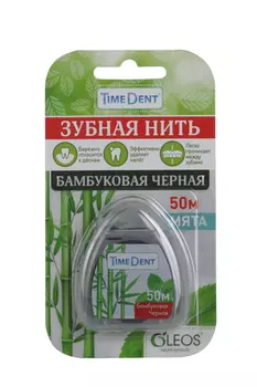 З/нить Олеос бамбуковая черная, 50 м