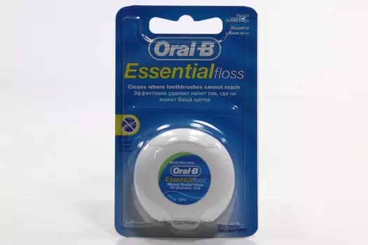 З/нить Орал-Би Эссеншиал вощеная мята, 50 м
