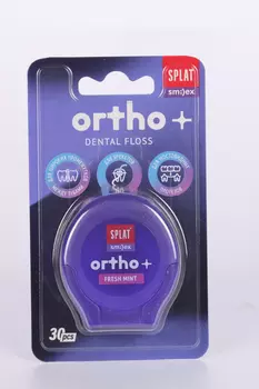 З/нить SPLAT Smilex Ortho+ DentalFloss Мята, 30 шт
