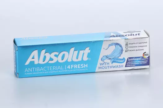 З/паста Absolut antibacterial 4Fresh, 110 г, (в пенале)