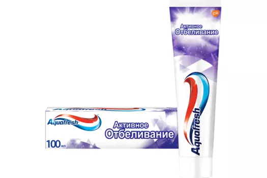 З/паста Аквафреш Активное отбеливание, 100 мл