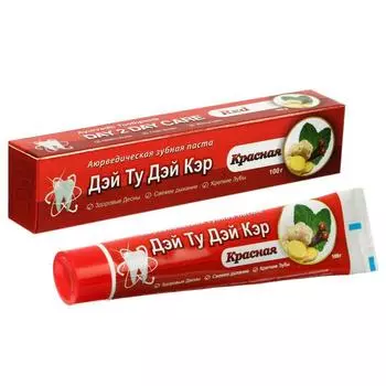 З/паста аюрведическая Дэй Ту Дэй Кэр Красная, 100 г