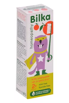 З/паста Bilka Kids Homepathy (с 2 лет), 50 мл