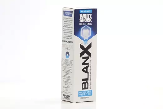 З/паста BLANX White Shock Instant White мгновенное отбеливание зубов, 75 мл