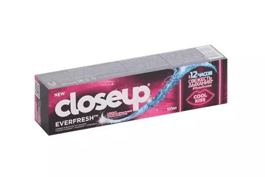 З/паста CLOSEUP everfresh с антибактериальным ополаскивателем COOL KISS, 100 мл