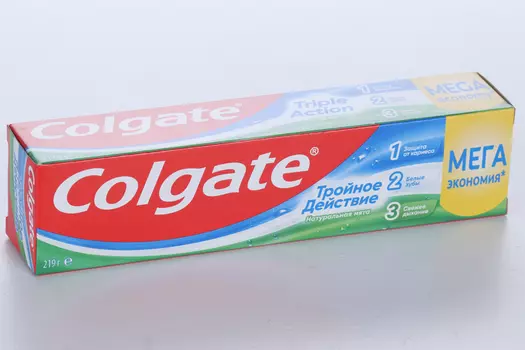 З/паста COLGATE тройное действие натуральная мята, 219 г