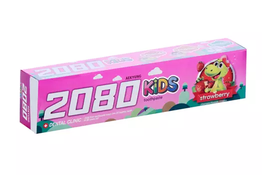 З/паста Dental Clinic 2080 детская клубника, 80 г