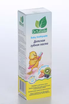 З/паста Dr.Tuttelle дет Тутти-Фрутти от 2-6 лет, 75 мл