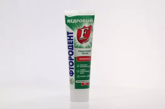 З/паста Фтородент Кедровый, 125 г