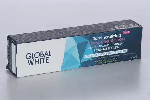 З/паста GLOBAL WHITE реминерализирующая, 100 г