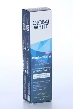 З/паста GLOBAL WHITE реминерализирующая, 100 мл