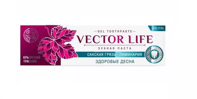 З/паста Крымский Травник VECTOR LIFE Здоровые десна, 100 г