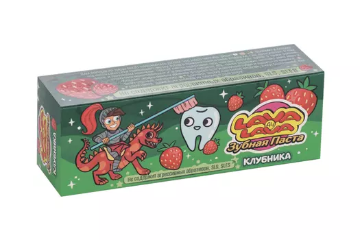 З/паста Lava Lava д/укрепления и защиты зубов дет со вкусом клубники (6-14лет), 50 мл
