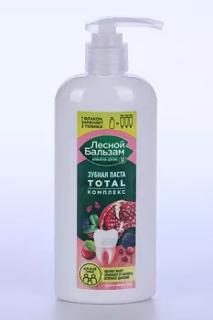 З/паста Лесной Бальзам TOTAL д/всей семьи Гранат и таежные ягоды, 290 г