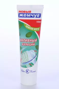 З/паста Новый Жемчуг Легкий аромат мяты, 100 мл