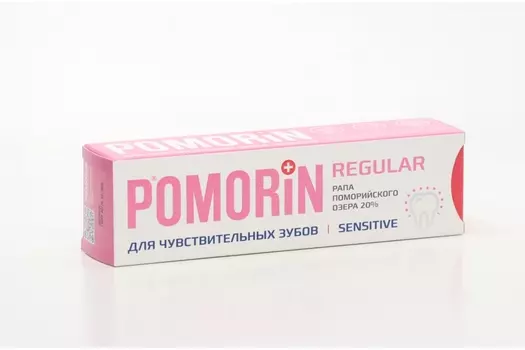 З/паста Поморин Регулар Для чувствительных зубов, 100 мл