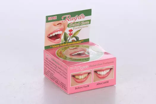 З/паста Rasyan травяная с гвоздикой из натуральных компанентов, 25 г