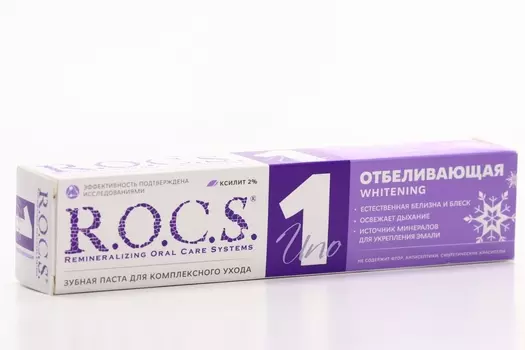З/паста Рокс УНО отбеливающая, 74 г